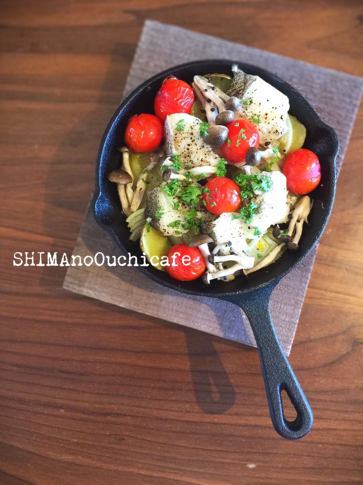 芽キャベツのスキレット煮 レシピ