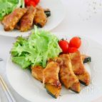 ＼ほぼ10分／てりマヨでごはんがススム！かぼちゃの肉巻き