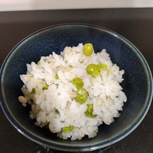 あさりの作ってみた!投稿(シンプルが美味しい♪豆ごはん【冷凍作り置き】)
