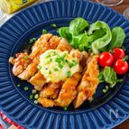 【しっとり柔らか】家族が喜ぶ鶏の照り焼き☆簡単タルタルのせ