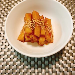 りんの作ってみた!投稿(まるで別物！驚き食感『本場のれんこんきんぴら』お弁当にも)