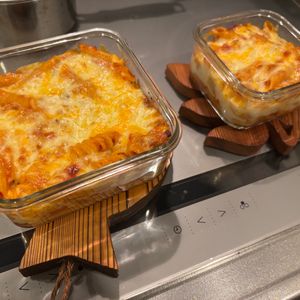 よしこうの作ってみた!投稿(お米の代わりにパスタでごちそう【シチリアンベイクドパスタ】)