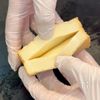 カリッとろ〜り！厚揚げの大葉チーズサンド🧀の工程1