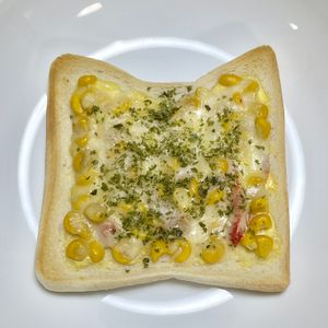 キャピタンの作ってみた!投稿(朝ごはんに食べたい♪かにマヨコーンぱん)