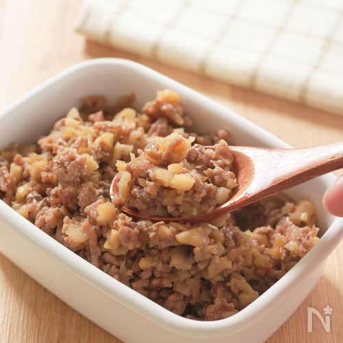 【子どもでも食べやすい】甘辛蓮根そぼろ