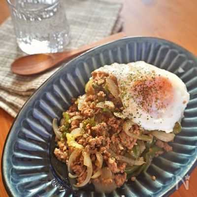 ワンパン♡お手軽ガパオライス