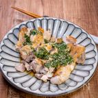 焼いてかけるだけの「鶏肉の大葉香味焼き」