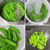 【さやえんどうの梅マヨおかか和え】シャキシャキでコク旨！の工程1