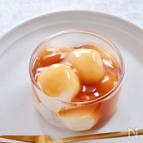 豆腐でふわふわ!【お豆腐みたらしだんご】タレはレンジで簡単♪