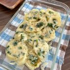 【レンジで簡単】とろーり♡ニラじゃがチーズ