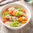 【そば米と鶏肉と野菜のリゾット】徳島の郷土穀物そば米を使って