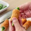 調味料2つ＊ちくわとオクラのてりてりの工程1