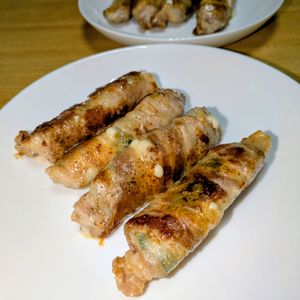 joe sanの作ってみた!投稿(子どもも大人も大満足！ズッキーニの大葉チーズ肉巻き)