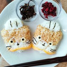 かつお風味が優しい味【にゃでぃあの焼きおにぎり】