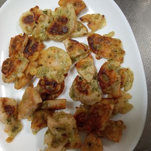鶏皮坊主の作ってみた!投稿(【れんこんの磯辺揚げ】10分でホク甘幸せ腸活レシピ)