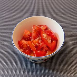 𝔂𝓾𝓶𝓲🍓の作ってみた!投稿(3分で完成《無限♡ネギだしトマト》)