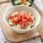 トマトの即席ぶっかけ丼