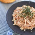 【えのきの明太子バター和え】レンジで5分！