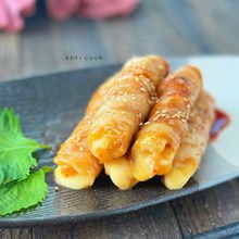 ちくわのキムチーズ巻き