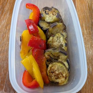 れいかの作ってみた!投稿(【彩り野菜の焼き浸し】夏野菜で涼やかな簡単副菜♪)
