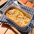 ベーコンチーズパスタ