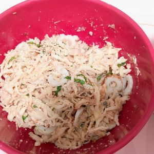 milkの作ってみた!投稿(おつまみに♪絶妙な組み合わせ♡切り干し大根の明太ちくわサラダ)