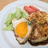 ゆいの作ってみた!投稿(【照りたま鶏バーグ】ワンパン!肉感のこしたままふんわり♡)