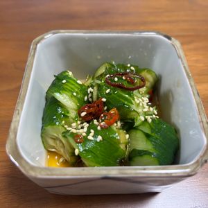 こむぎの作ってみた!投稿(【中華風蛇腹きゅうり】たまらない旨さ◎秒でなくなる美味しさ◎)