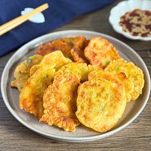 カリもち♪長ねぎとチーズのチヂミ
