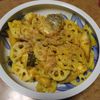 ももの作ってみた!投稿(*れんこんと塩さばのさっぱりカレー炒め*すし酢で味付け簡単!)