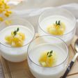 レンジで簡単！混ぜて冷やすだけの牛乳ゼリー！
