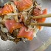 新玉ねぎときのこのスモークサーモンマリネの工程8