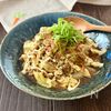 簡単、ヘルシー《ザク切りキャベツとひき肉のお好み焼き風炒め》