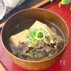 大阪名物♪簡単！豆腐入り肉吸い