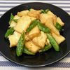 𝔂𝓾𝓶𝓲🍓の作ってみた!投稿(【絹揚げとスナップえんどうの味噌マヨ炒め】絶品ソースで大満足)