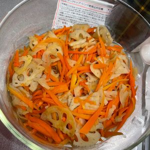 1169387の作ってみた!投稿(ご飯のお供に♡『きんぴら蓮根』)
