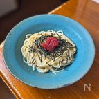 【梅バターワンパン出汁パスタ】超簡単で食べる手が止まらない。