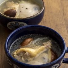 手羽元とお餅のスープ
