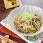あ、塩ラーメンの味！もやしとメンマの鶏だし炒め《低カロ満腹》