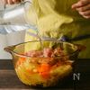 重ね煮 具沢山！わかめスープの工程2