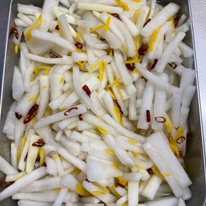 そら・ゆずの作ってみた!投稿(【ポリポリ！ゆず大根の甘酢漬け】大量消費や作り置きにも◎)
