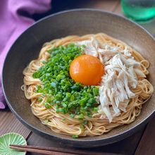 パパッと絶品☆油そば風そうめん