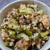 楽ラク手抜キッチン🐶🐾の作ってみた!投稿(旨味で炊き込む「塩麴と塩昆布のアスキャベ釜飯」)