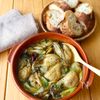 ワンパン10分！【牡蠣と長ねぎのアヒージョ】簡単煮込むだけ♩の工程5