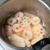 ひっくり返して豪華絢爛!ひな祭りのサプライズ隠し寿司の工程3