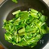 【豚肉、小松菜、春雨の中華炒め】定番に♪の工程5