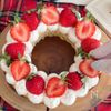 簡単!同時に2種作れる!クリスマスリース&サンタケーキの工程3