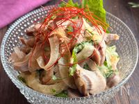 砂肝と新玉ねぎのポン酢和え【さっぱり副菜】