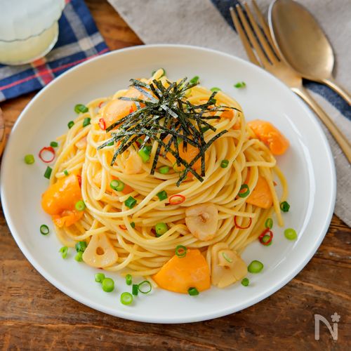 【ほやのペペロンチーノ】やみつきガーリックバター醤油味