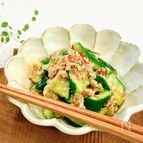 【5分で完成】包丁不用！和えるだけ♡やみつきツナきゅうり